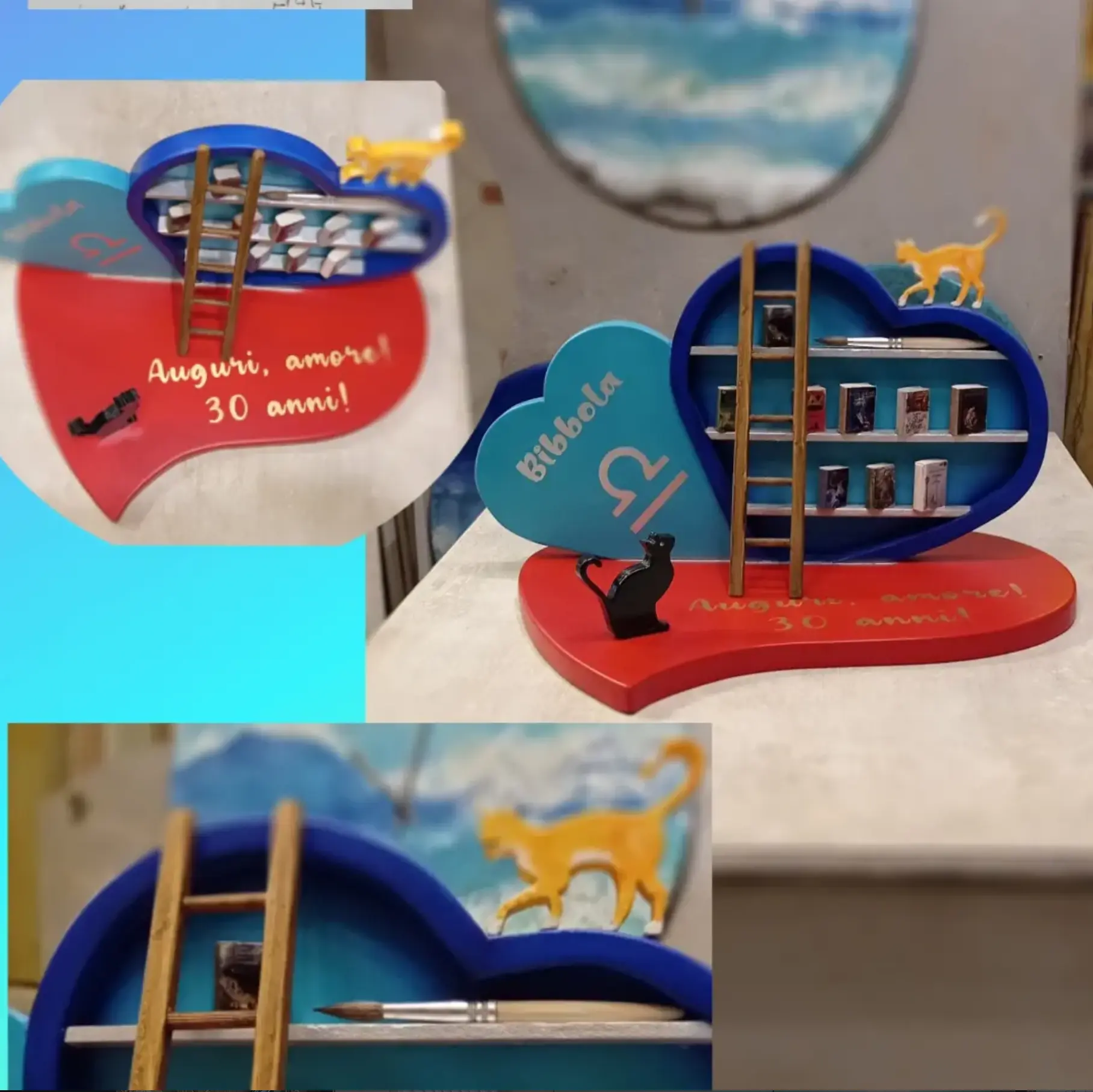 Restauro creativo e oggettistica artigianale realizzati da Laboratorio d'Arte PA