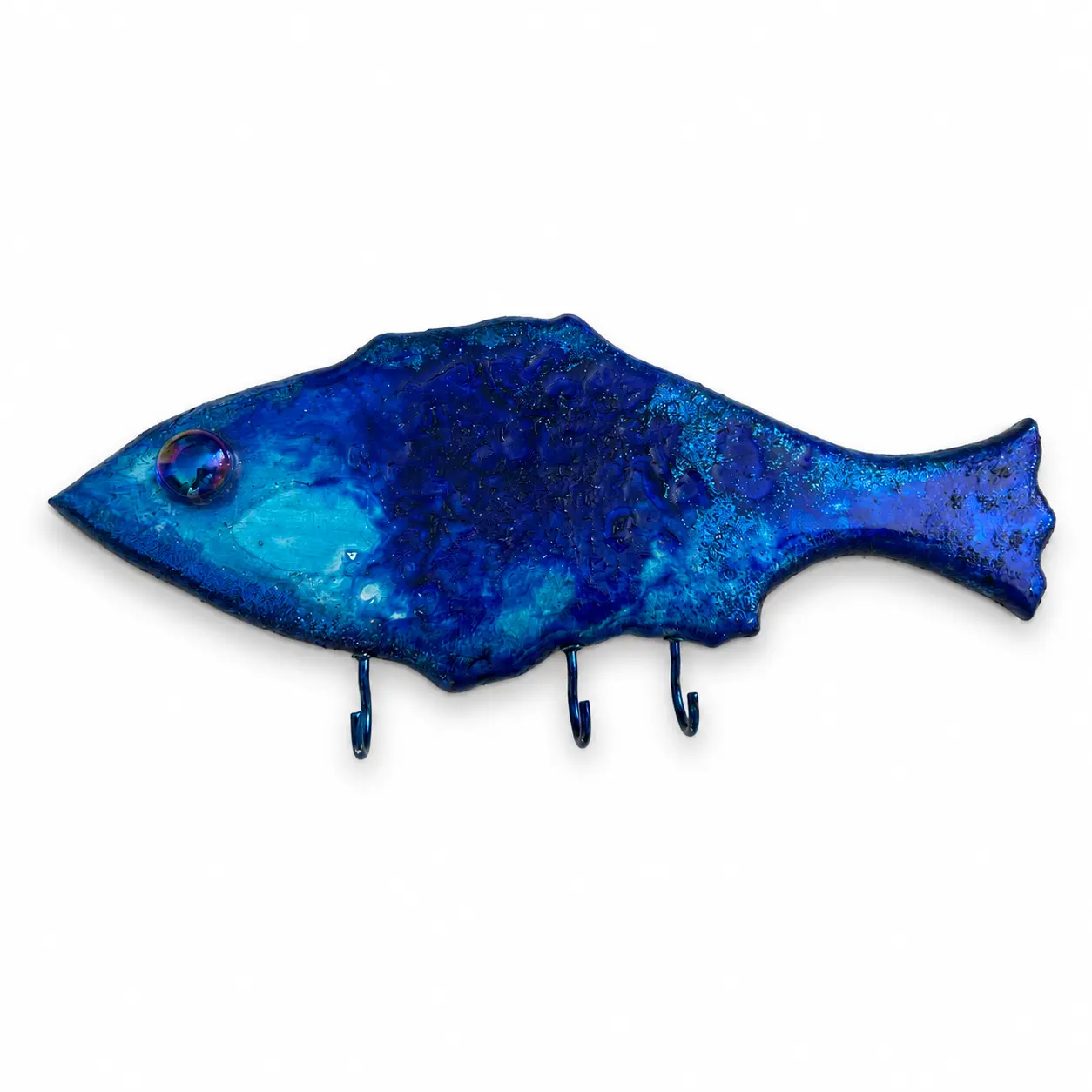 Appendino a forma di pesce blu