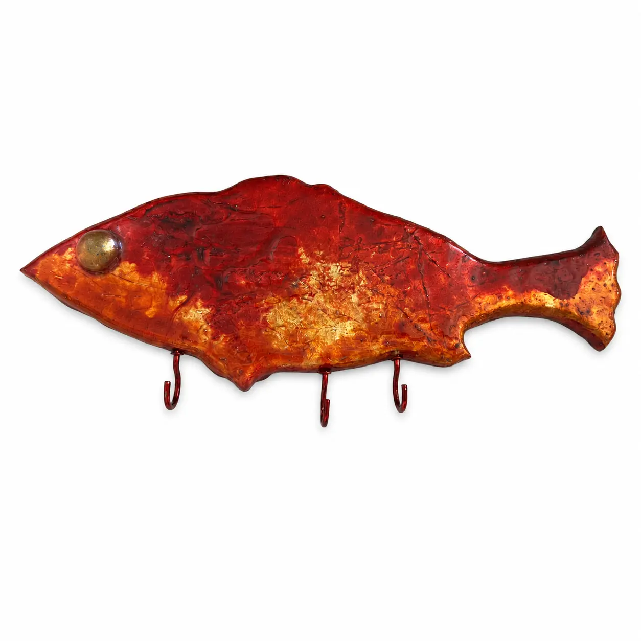 Appendino a forma di pesce rosso